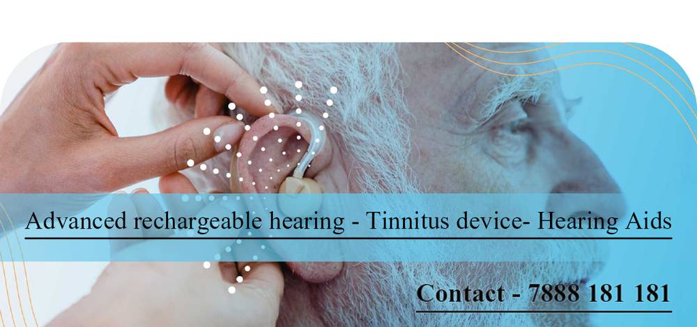Advanced rechargeable hearing – Tinnitus device- Hearing Aids SambhajiNagar Aurangabad