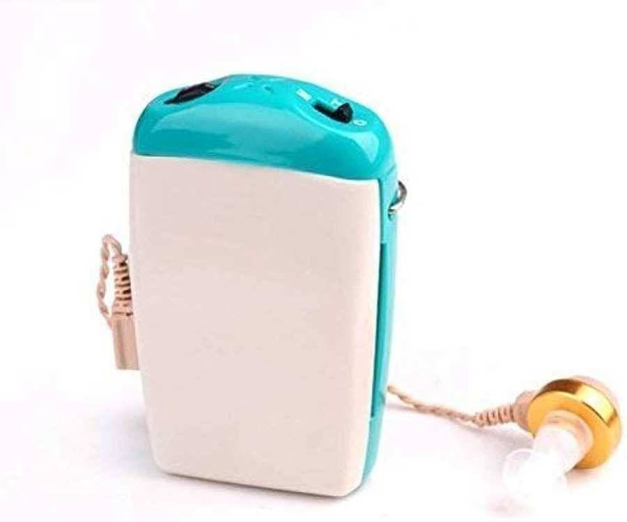 Pocket Hearing Aid | Ear Machine Hearing for Old Age / Ear Hearing Machine 1 year Warrenty